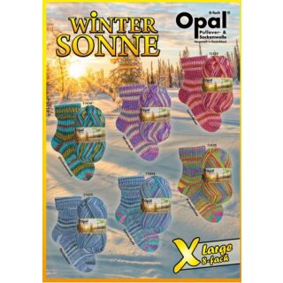 Opal X Large 8-fach Wintersonne